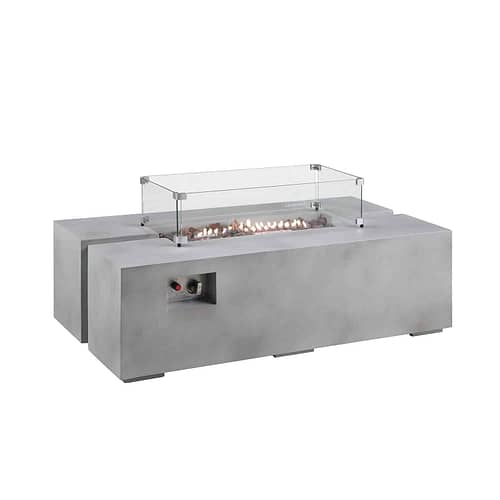 rectangular fire pit
