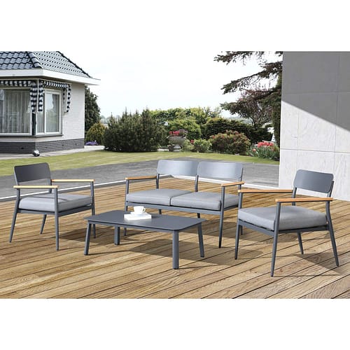 outdoor aluminum sofa