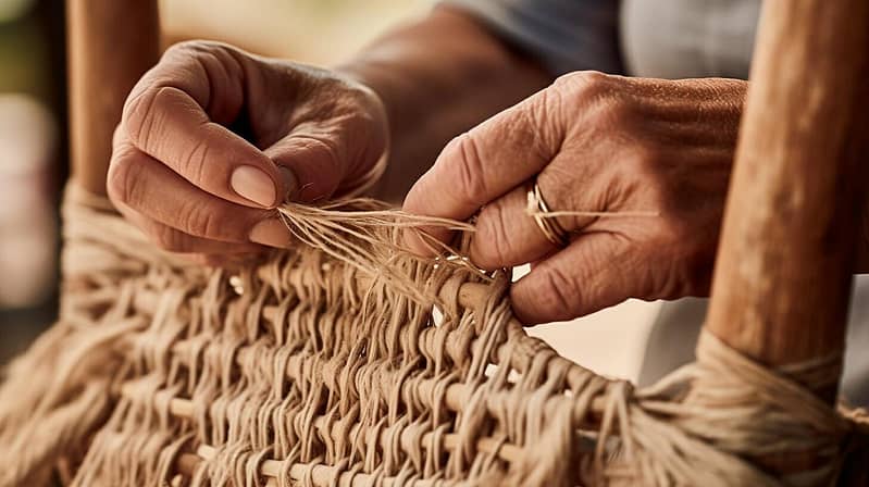how to fix wicker outdoor furniture