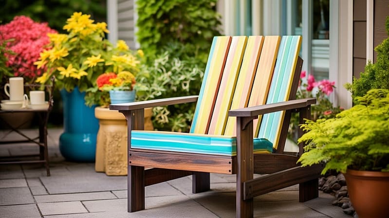 how to refinish outdoor wood furniture