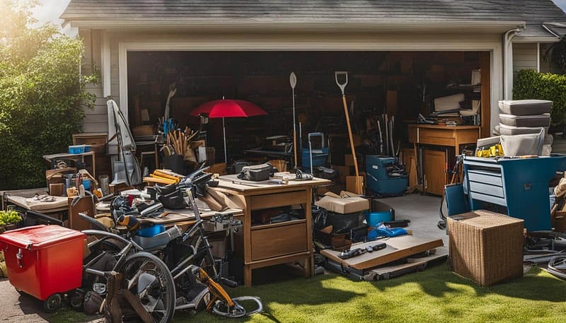 how to store patio furniture in garage