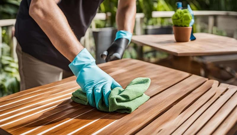 how to care for teak outdoor furniture