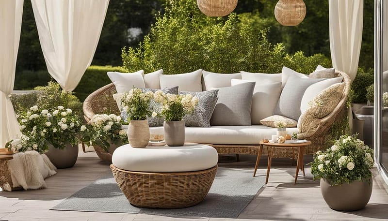 egg sofa outdoor