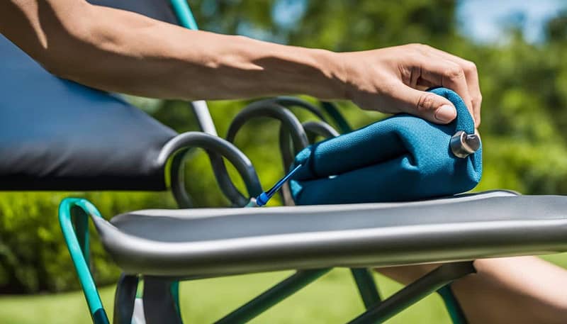 how to attach cushions to outdoor furniture