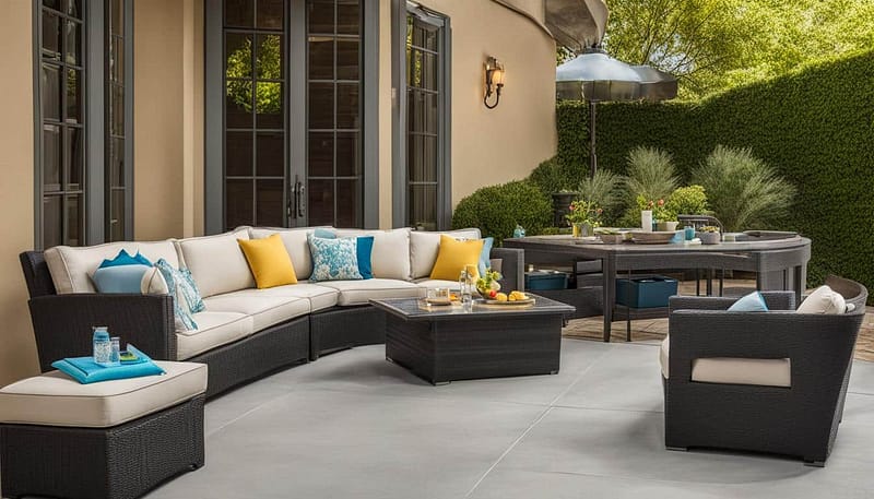 how to maintain outdoor furniture