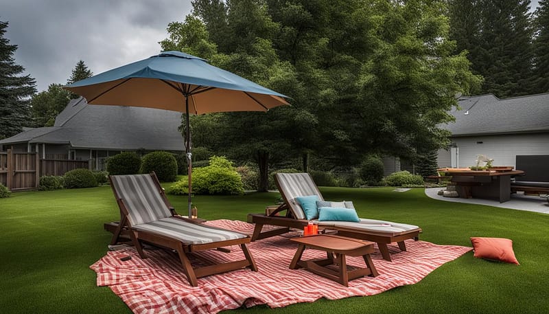 how to secure outdoor furniture in a hurricane