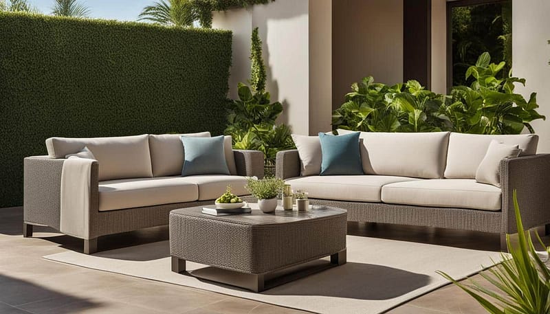 3 seater outdoor sofa