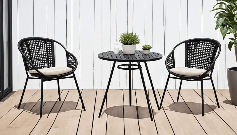 aldis bistro set