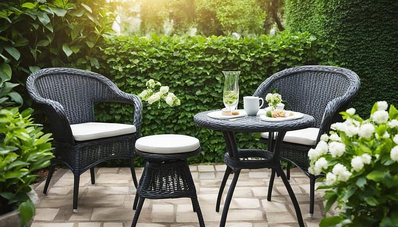 cosiest 3 piece bistro set