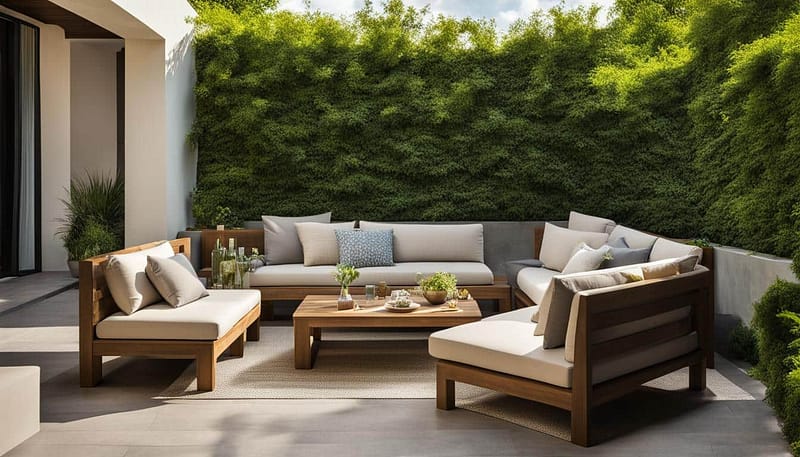 deep seat outdoor sofa