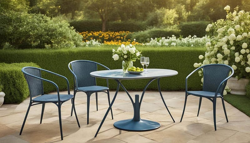 oval bistro table