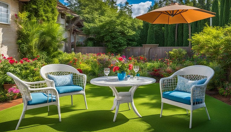 plastic bistro set
