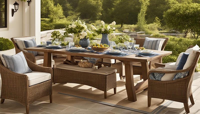 pottery barn outdoor dining sets