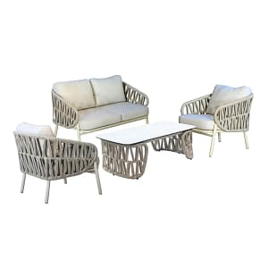 outdoor wicker sofa set