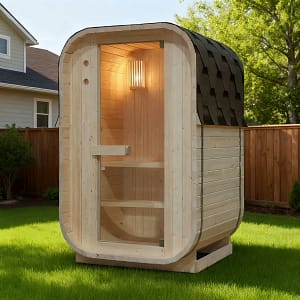 small sauna outdoor