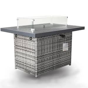 patio fire pit tables
