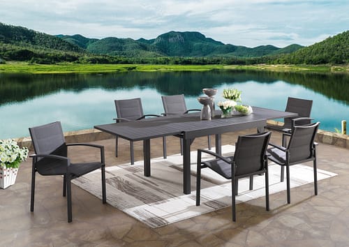 extension dining table for outdoor