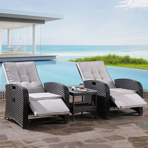 outdoor recliner chair
