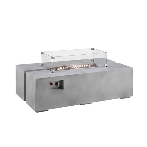 rectangular fire pit