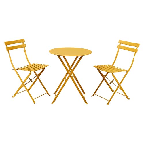 folding bistro set OD889 yellow scaled Outdoor Furniture Supplier-China Factoery-Manufacturer
