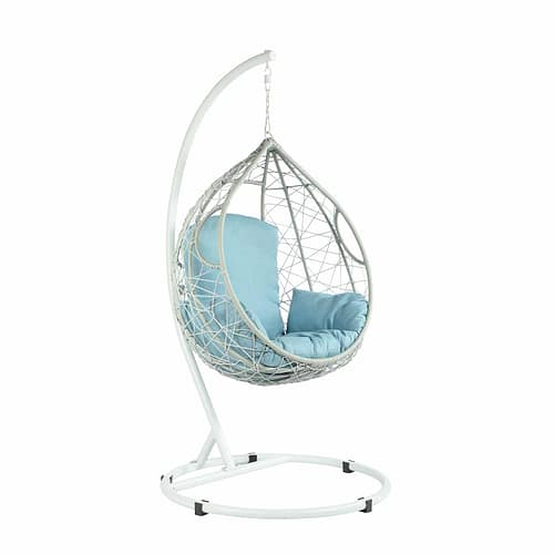 hanging egg chair with stand
