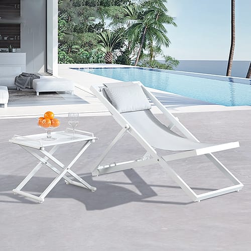 Products 8 Outdoor Furniture Supplier-China Factoery-Manufacturer foldable sun lounger