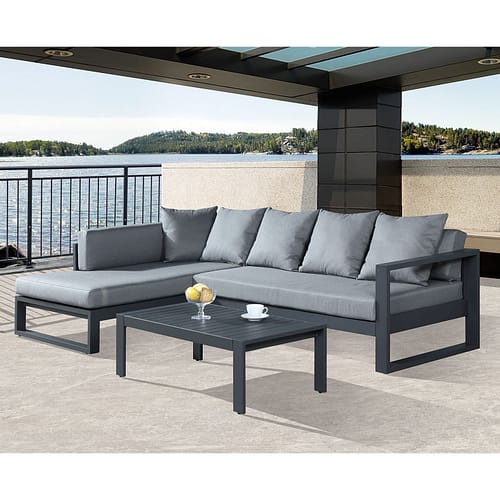 Products 12 Outdoor Furniture Supplier-China Factoery-Manufacturer black outdoor sofa