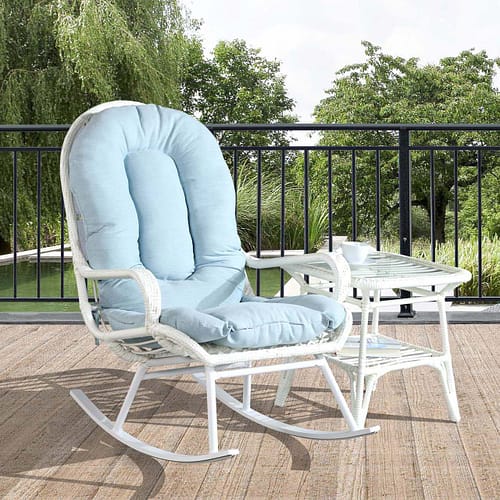 Products 3 Outdoor Furniture Supplier-China Factoery-Manufacturer outdoor white rocking chair