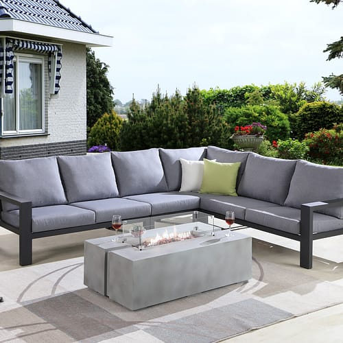 Products 13 Outdoor Furniture Supplier-China Factoery-Manufacturer outdoor sofa set with fire pit
