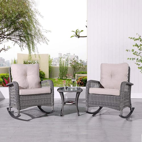 Products 4 Outdoor Furniture Supplier-China Factoery-Manufacturer outdoor rocking chair set with table