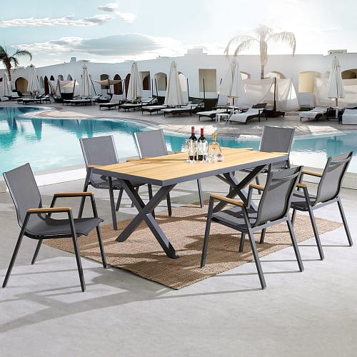 Products 14 Outdoor Furniture Supplier-China Factoery-Manufacturer wood outdoor dining table