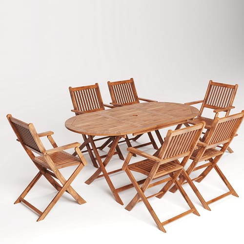Products 4 Outdoor Furniture Supplier-China Factoery-Manufacturer Acacia Dining Table Set