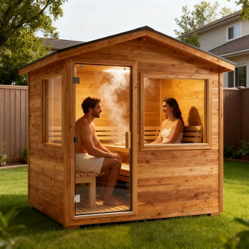 Products 4 Outdoor Furniture Supplier-China Factoery-Manufacturer wooden sauna room for outdoor backyard