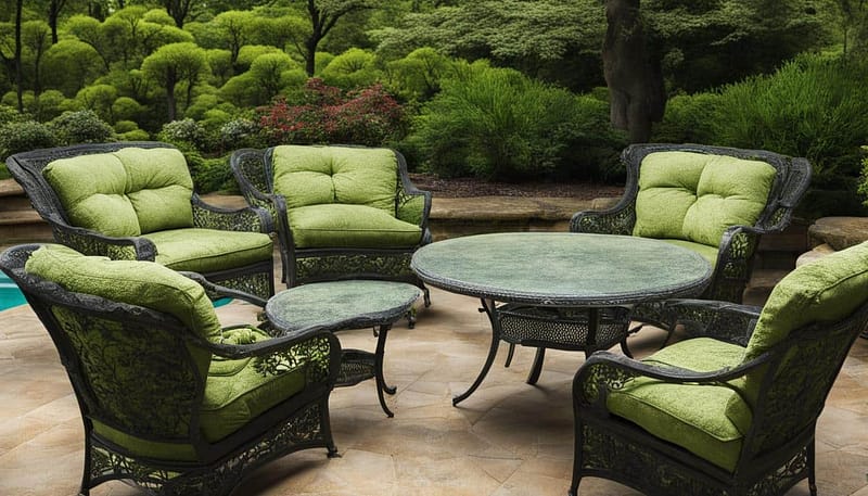 Outdoor furniture susceptible to mold Outdoor furniture susceptible to mold