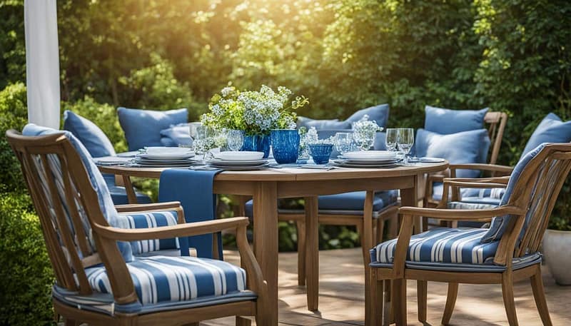 Blue Outdoor Dining Sets for Stylish Patio Meals 168 Outdoor Furniture Supplier-China Factoery-Manufacturer blue outdoor dining sets