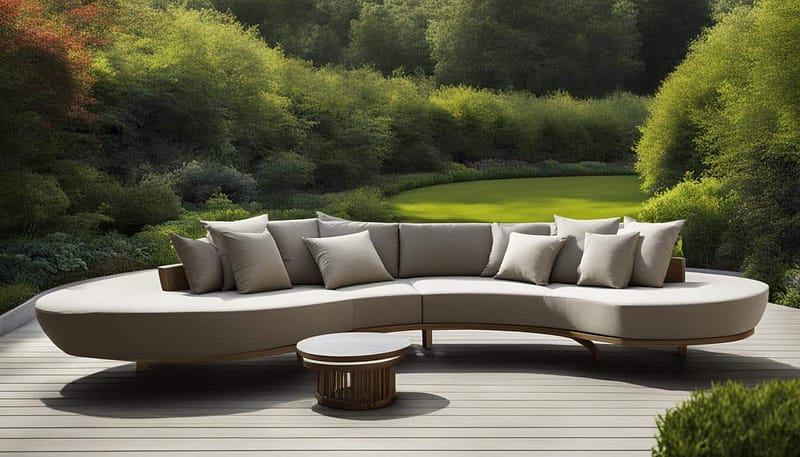 Modern Curved Outdoor Sofa: Style & Comfort 132 Outdoor Furniture Supplier-China Factoery-Manufacturer modern curved outdoor sofa