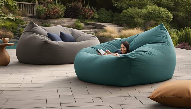 Ultimate Comfort with Outdoor Bean Bag Sofa 136 Outdoor Furniture Supplier-China Factoery-Manufacturer outdoor bean bag sofa