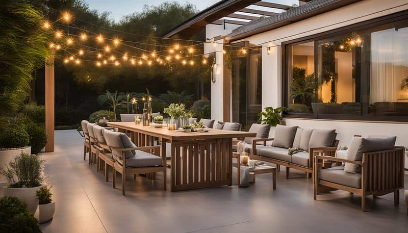 poly outdoor dining sets