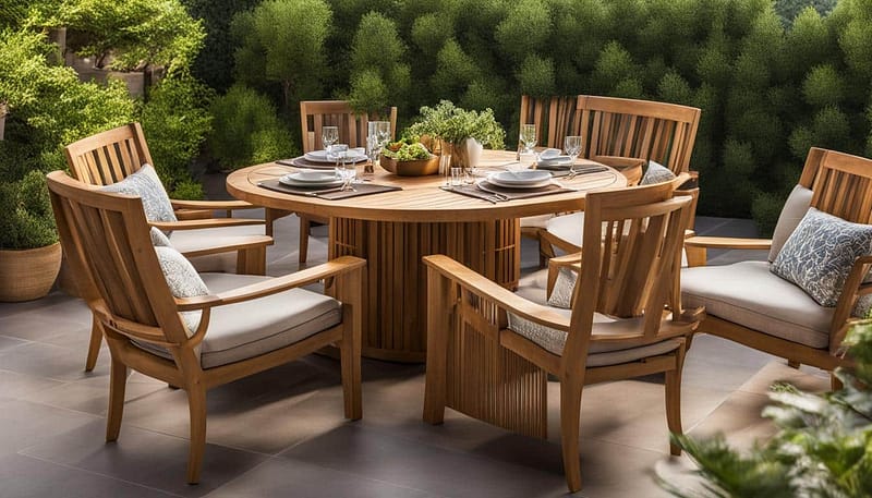 Round Outdoor Dining Sets for 6: Perfect Patio Picks 116 Outdoor Furniture Supplier-China Factoery-Manufacturer round outdoor dining sets for 6