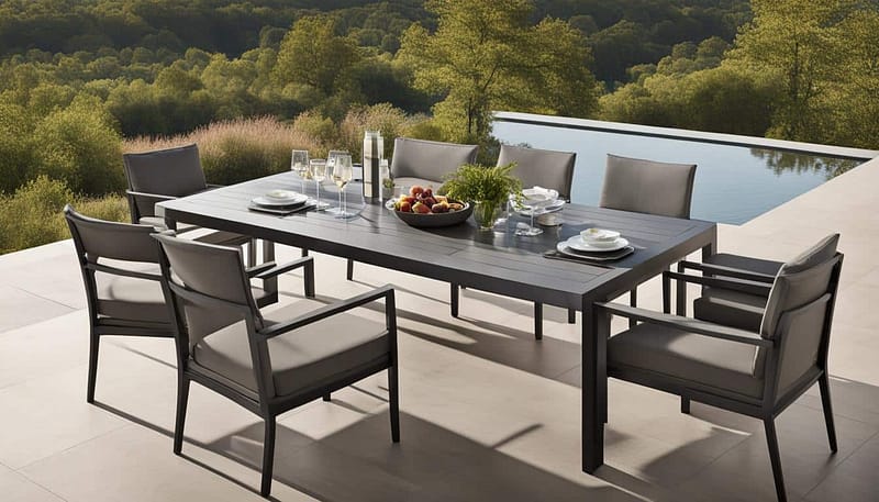 Aluminum Outdoor Dining Sets Aluminum Outdoor Dining Sets