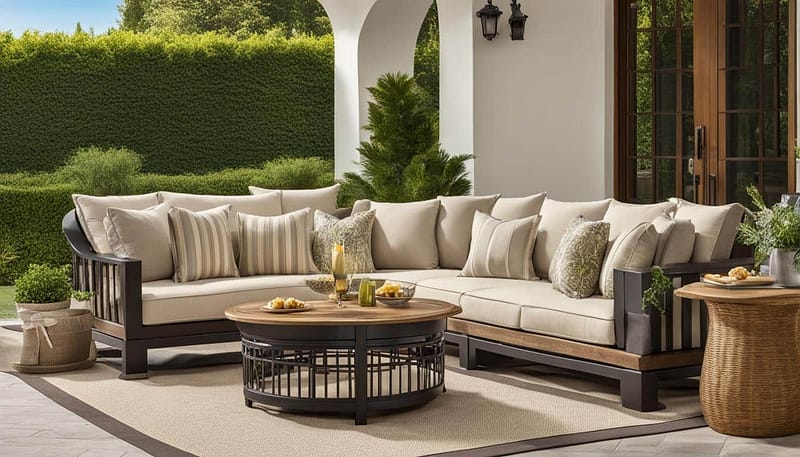 Luxury deep seat patio sofa Luxury deep seat patio sofa