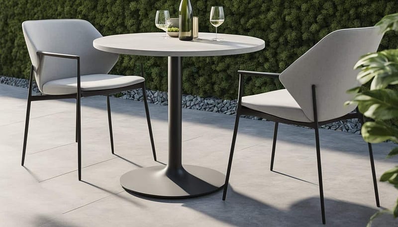 Stylish Concrete Bistro Table for Outdoor Chic 18 Outdoor Furniture Supplier-China Factoery-Manufacturer concrete bistro table