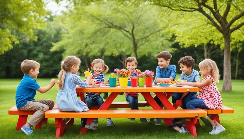 kids picnic table kids picnic table