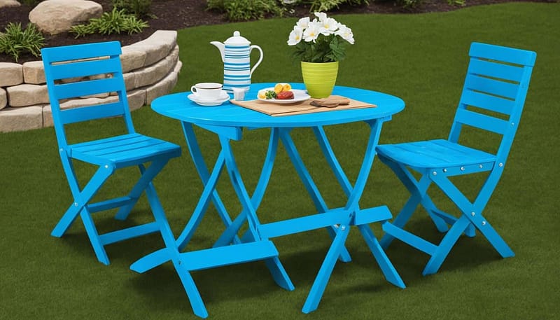 Eco-Friendly Polywood Bistro Set for Small Spaces 66 Outdoor Furniture Supplier-China Factoery-Manufacturer polywood bistro set