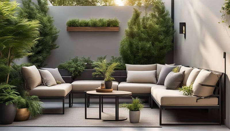 Chic Small Corner Outdoor Sofa - Maximize Space! 77 Outdoor Furniture Supplier-China Factoery-Manufacturer small corner outdoor sofa