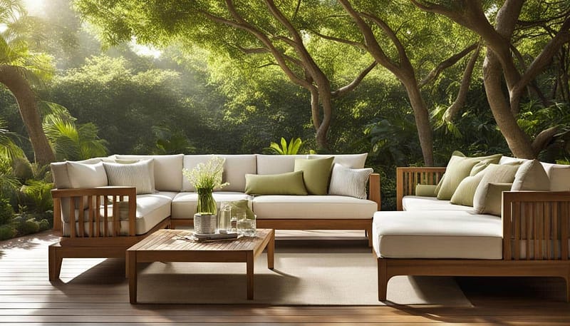 Premium Teak Outdoor Sofa - Elegant Patio Comfort 90 Outdoor Furniture Supplier-China Factoery-Manufacturer teak outdoor sofa