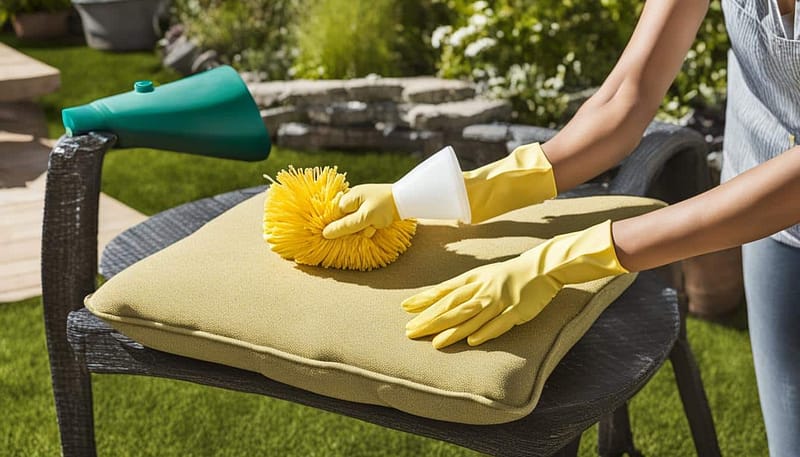cleaning outdoor furniture cushions cleaning outdoor furniture cushions