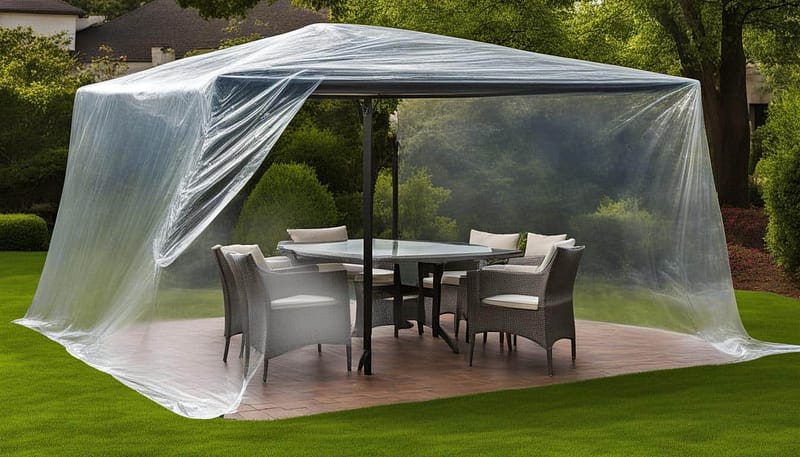 protecting outdoor furniture with shrink wrap protecting outdoor furniture with shrink wrap