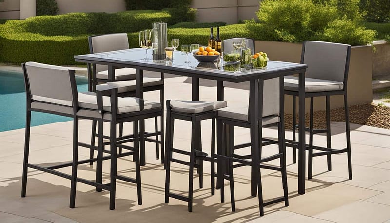 bar height patio set bar height patio set