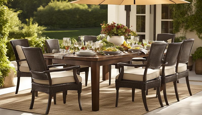 comfortable outdoor dining sets comfortable outdoor dining sets